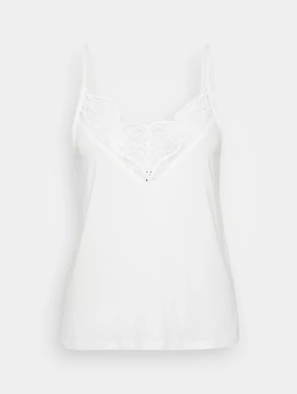 Bílý krajkový top, Vero Moda, 424 Kč