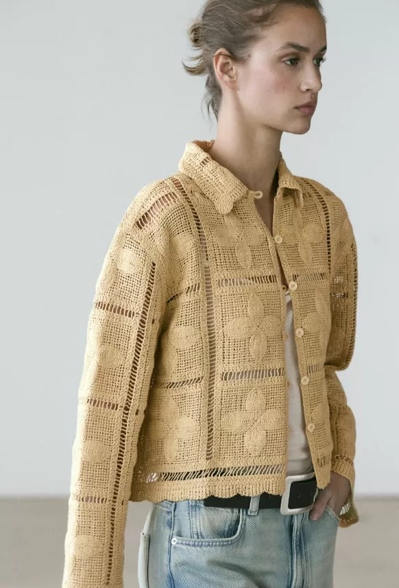 Kardigan s dlouhým rukávem, Massimo Dutti, 2 999 Kč