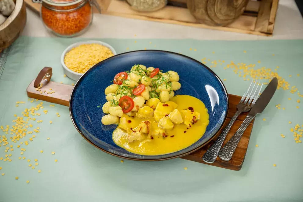 omáčka ze žluté čočky