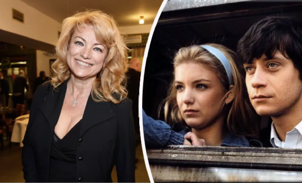 Eva Vejmělková, vpravo s Pavlem Křížem