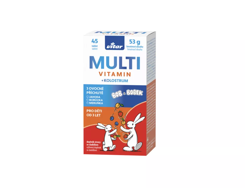 Vitar Kids Multivitamin s kolostrem