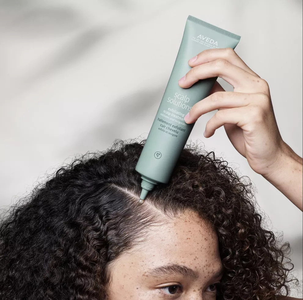 peeling na pokožku hlavy