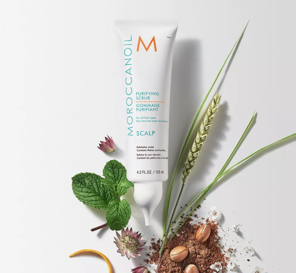 peeling na pokožku hlavy