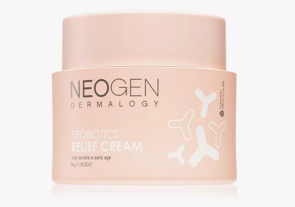 Probiotics Relief Cream zpevňující a rozjasňující krém pro první vrásky