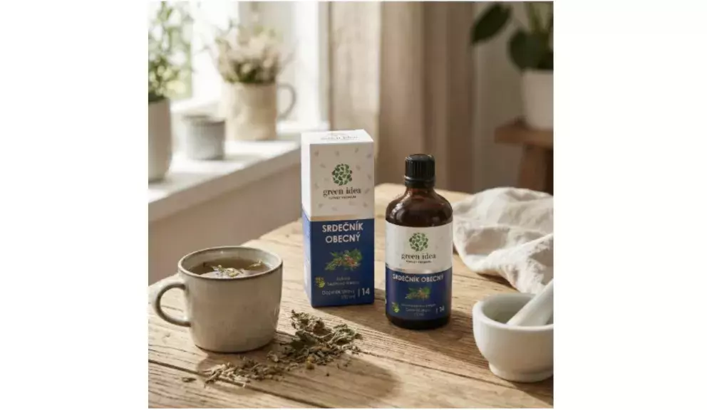 Green idea Srdečník - bezlihová tinktura