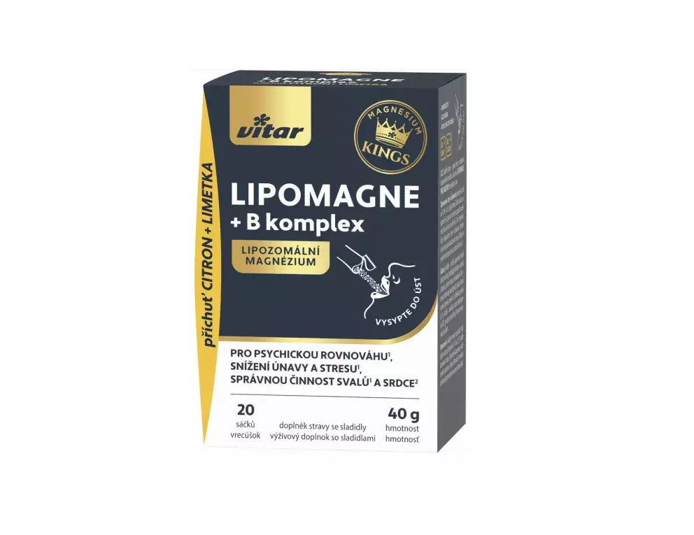 Vitar Kings Lipomagne + B komplex - stick pack