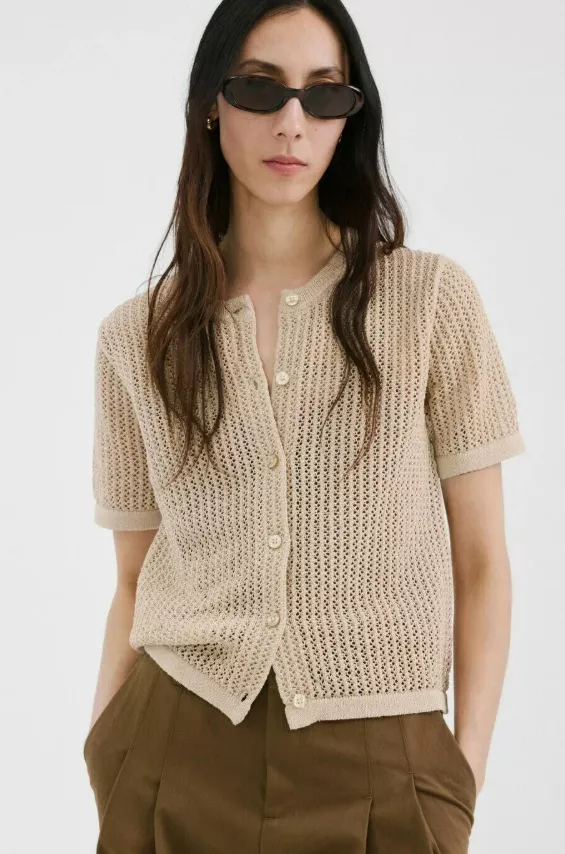 Průsvitný kardigan, Mango, 899 Kč