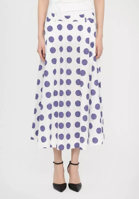 Luxusní sukně s puntíky, MOSCHINO, 18 610 Kč