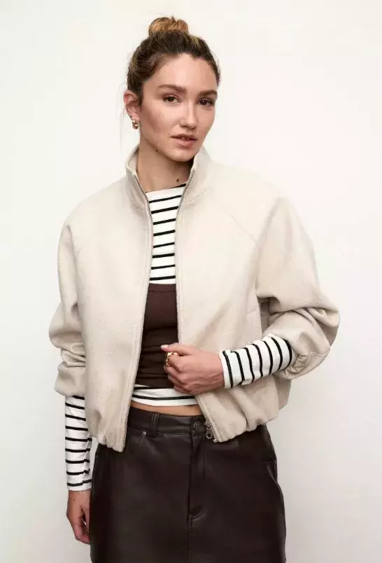 Mikina na zip, Stradivarius, 799 Kč