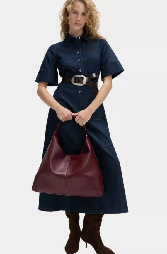 Denimové košilové šaty, Marks & Spencer, 1 446 Kč