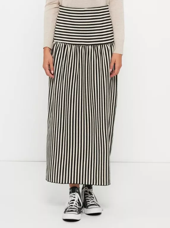 Maxi sukně s pruhy, Vero Moda, 592 Kč