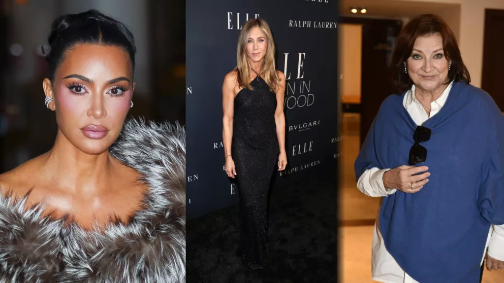 Kim Kardashian, Jennifer Aniston a Zlata Adamovská