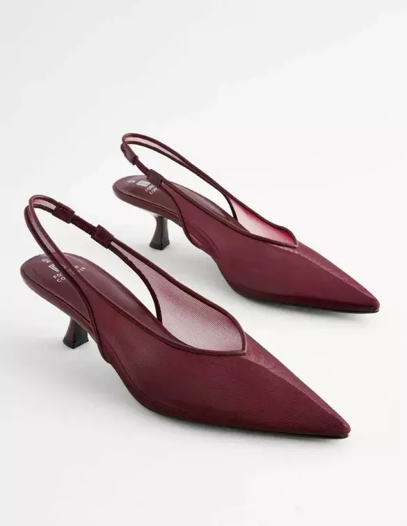 Nízké lodičky bordó, Next, 830 Kč