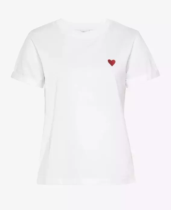 Basic tričko se srdíčkem, LASCANA, 540 Kč
