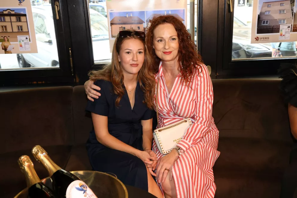 Markéta Hrubešová s dcerou