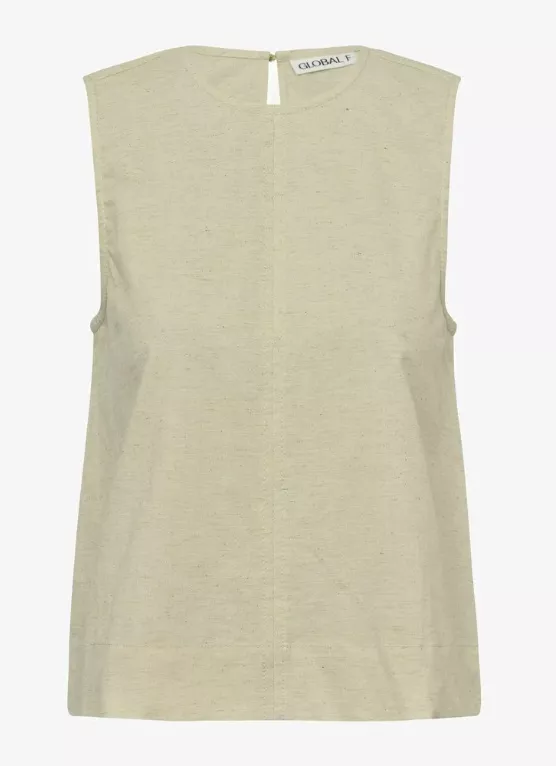 Lněný top, Global Funk, 490 Kč