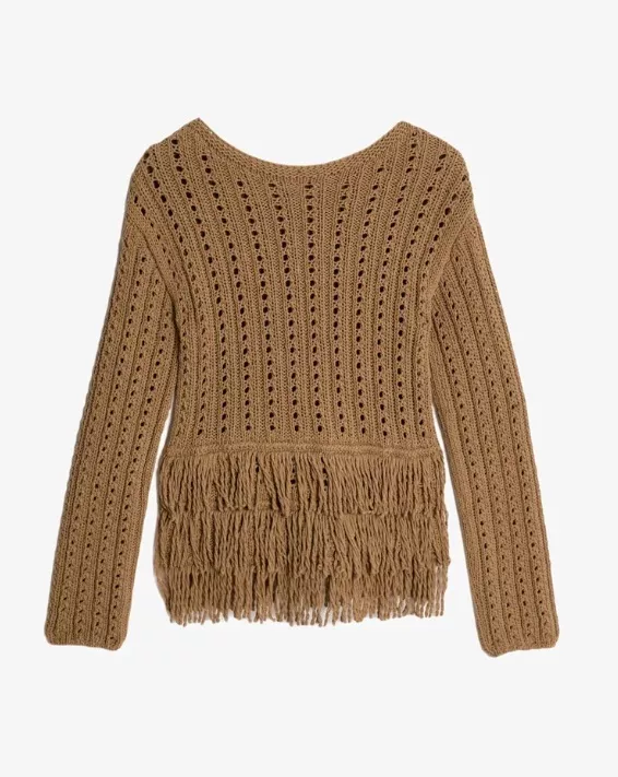 Háčkovaný top s třásněmi, Marks & Spencer, 776 Kč