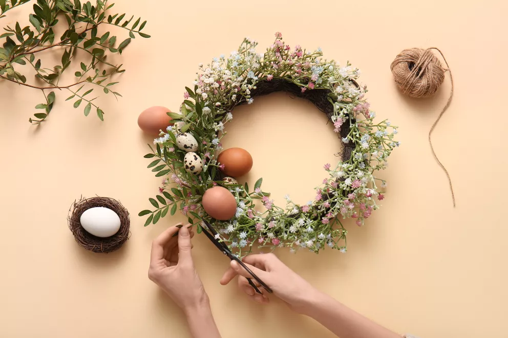 velikonoční věnec