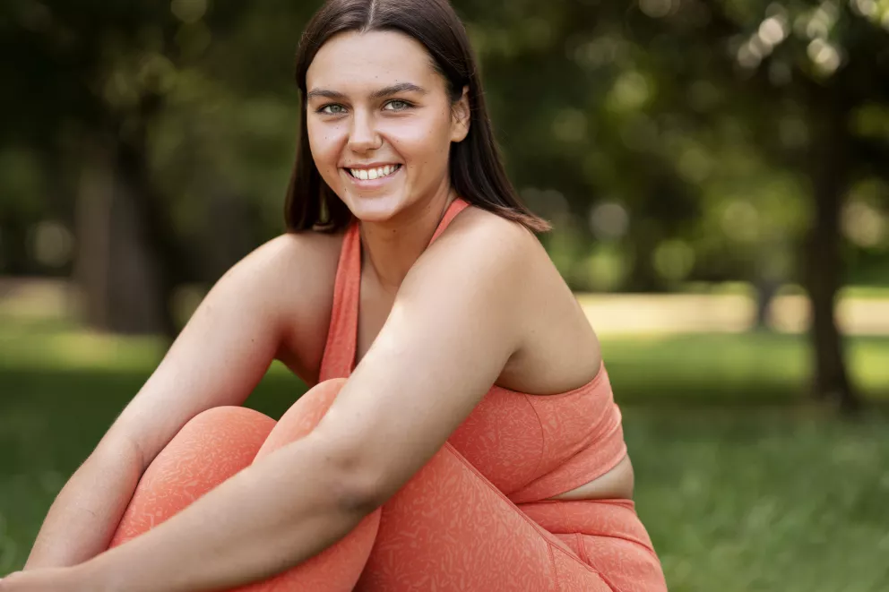 žena ve sportovním