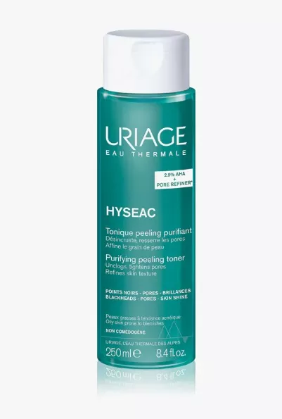 Čisticí tonikum pro regulaci mazu a minimalizaci pórů s AHA kyselinami, Uriage, 287 Kč