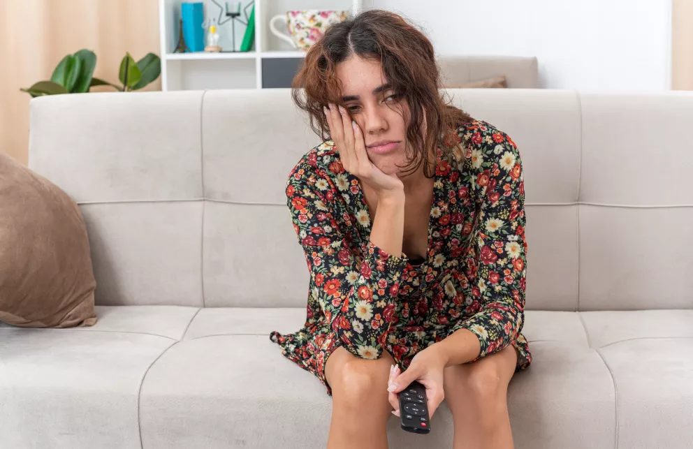 žena, smutek, slzy, problémy, nevěra