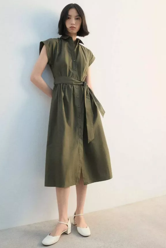 Košilové šaty, Mango, 1 299 Kč