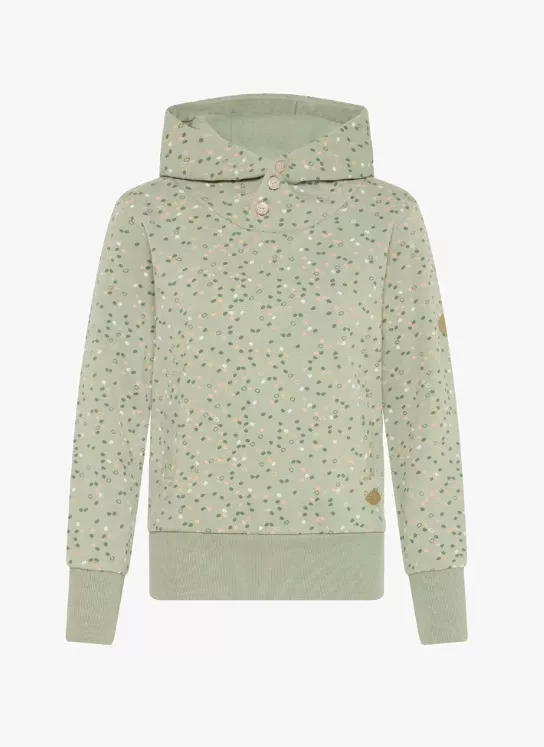 Zelená mikina s kapucí, Oxmo, 830 Kč