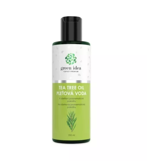 Green idea Tea Tree Oil pleťová voda s měsíčkem, panthenolem a zinkem