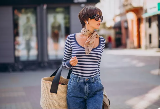 Pruhy nebo puntíky. Jaro ve stylu retra pro ženy 50+