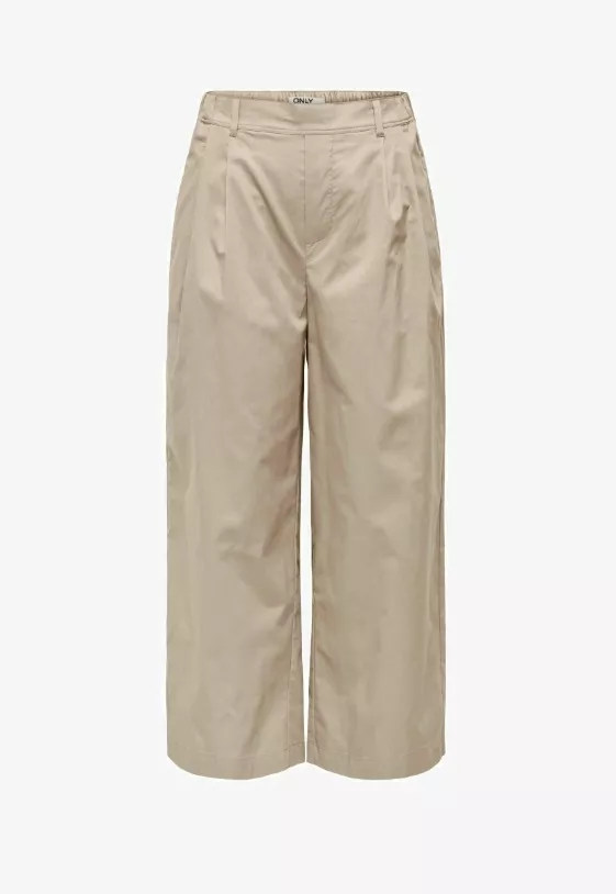 Béžové široké kalhoty, ONLY, 1 099 Kč