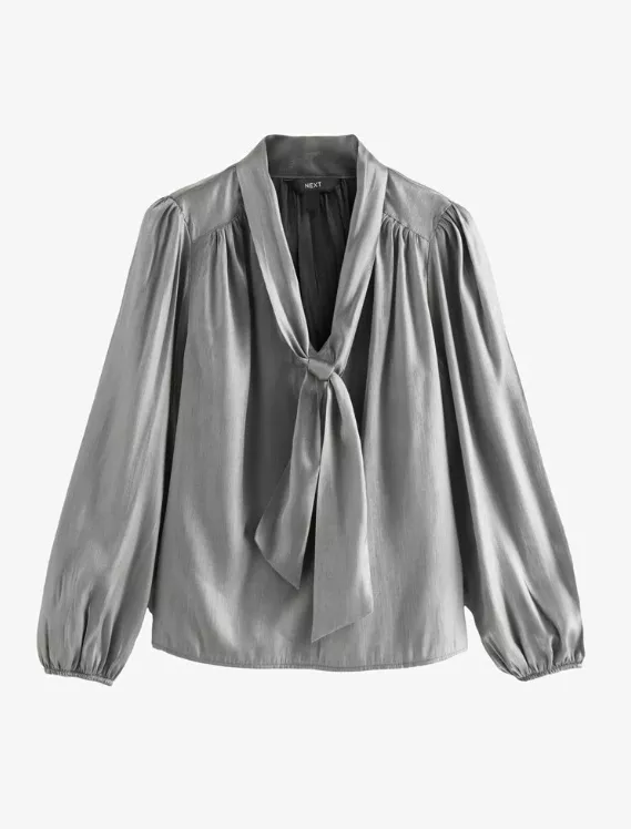 Stříbrná halenka, Next, 915 Kč