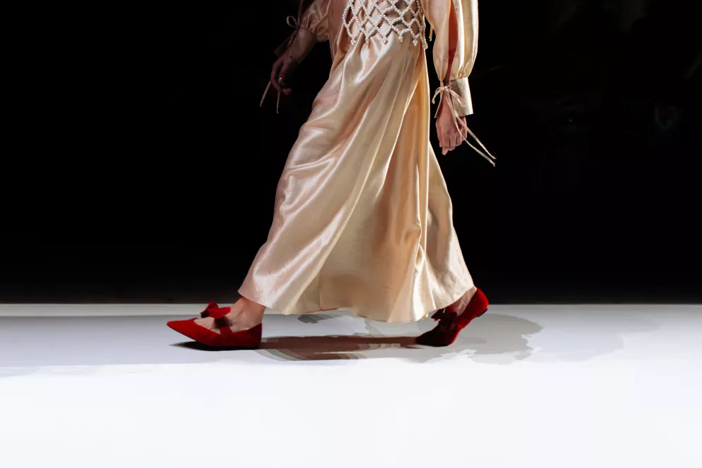 Skládací baleríny, Next, 620 Kč