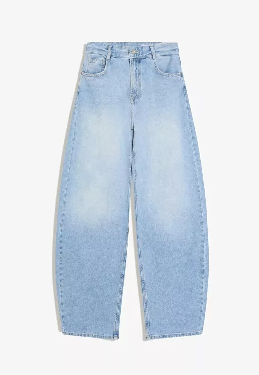 Barrel džíny, Bershka, 849 Kč