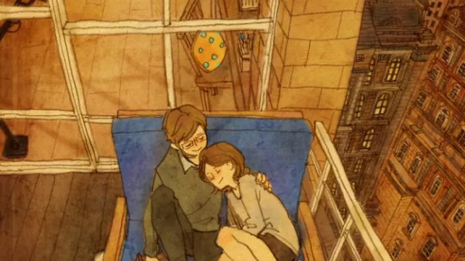 21 ilustrací, ze kterých cítíte, že láska kvete z maličkostí