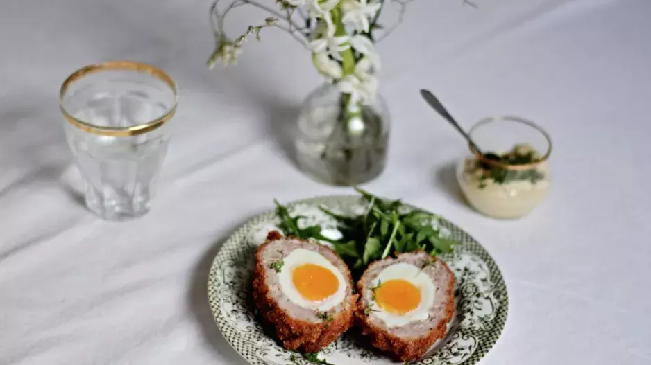 Recept: Skotská vejce