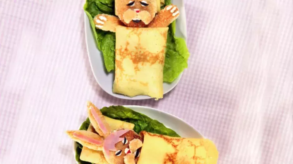 Hravý recept: Zajíčci pod peřinkou