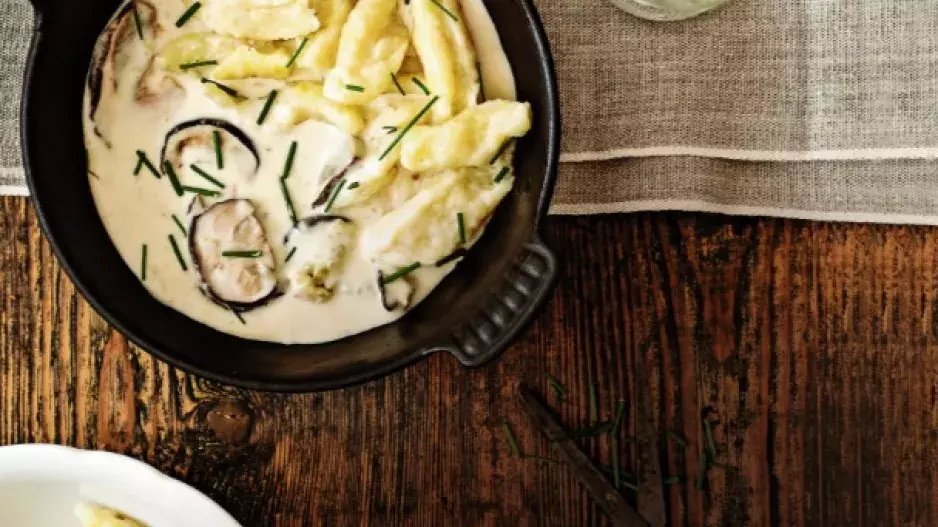 Houbomanie 2: Houbová omáčka s noky