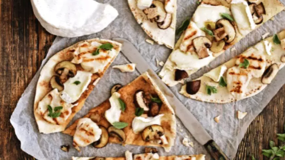 Houbomanie 3: Chleby pita s houbami