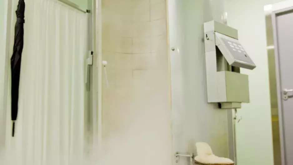 Saunování naruby: Léčba chladem