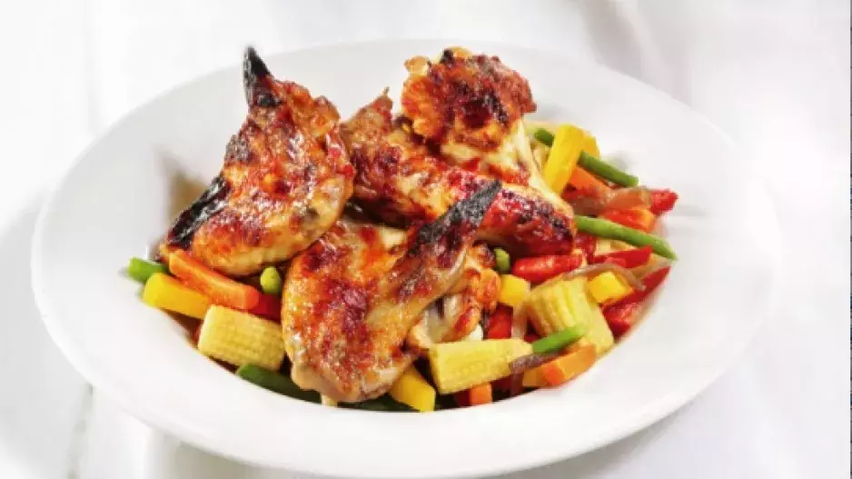 Křidýlka 3× jinak 1: Marinovaná se zeleninou