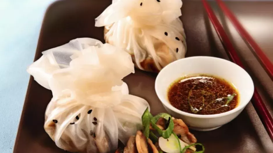 Inspirace Asií 3: Ranečky plněné hlívou