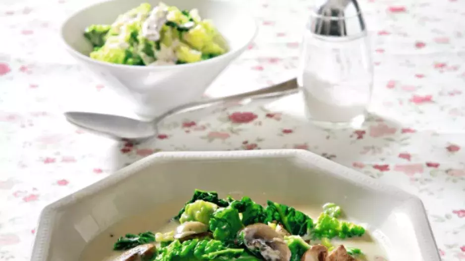 To je ale hustý 2: Kapustová polévka se žampiony