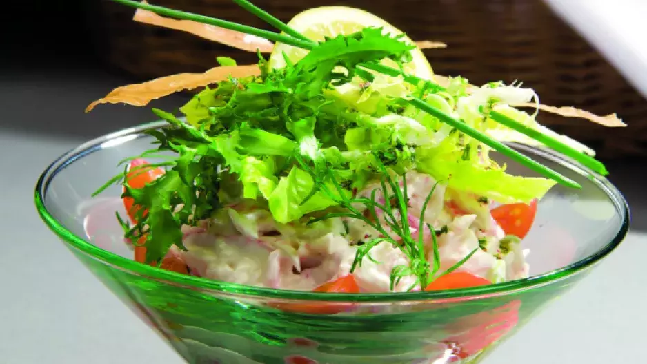 Zdravé silvestrovské pochoutky 3: Šunkový koktejl