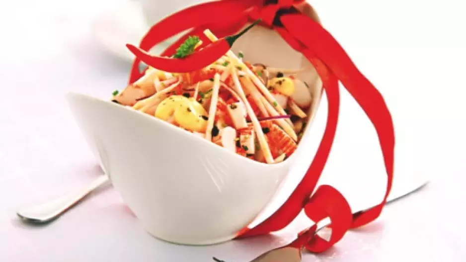 Zamilovaný salát: Krabí s celerem