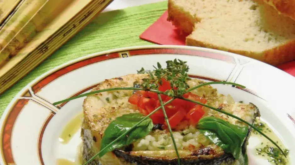 Rýžový týden 6: Plněný filet z mořského vlka