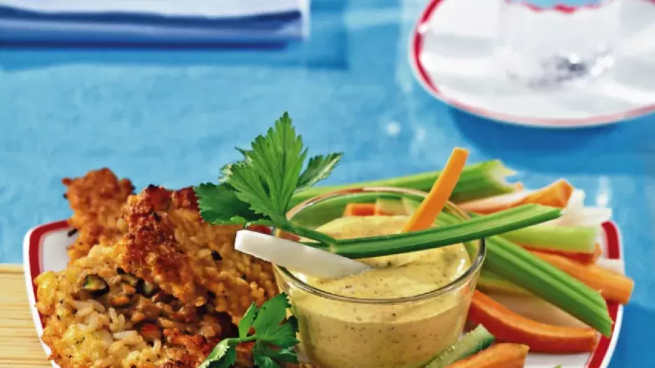 Rýžový týden 3: Zeleninová miska s placičkami