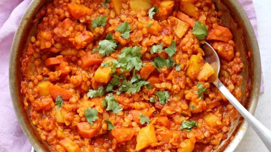 Recept: Kari z červené čočky