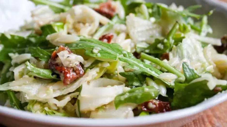 Ochutnejte pravou Itálii: Těstovinová rýže s rukolovým pestem