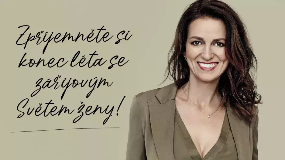 Adéla Gondíková na titulní straně Světa ženy!