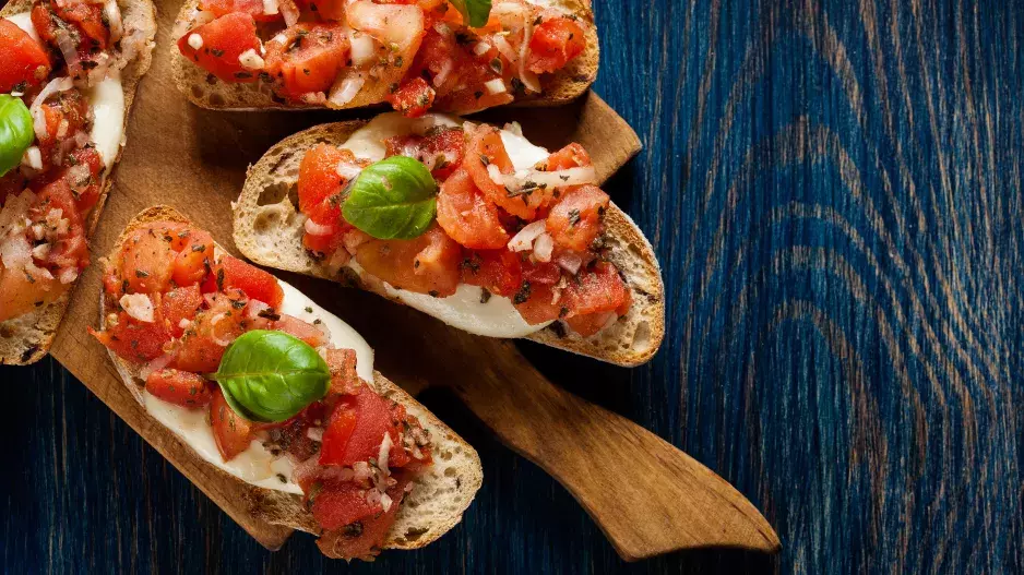 Bruschetta - snadno a rychle